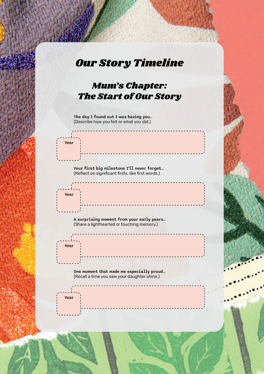 Just You & Me (Mother-Daughter Journal)