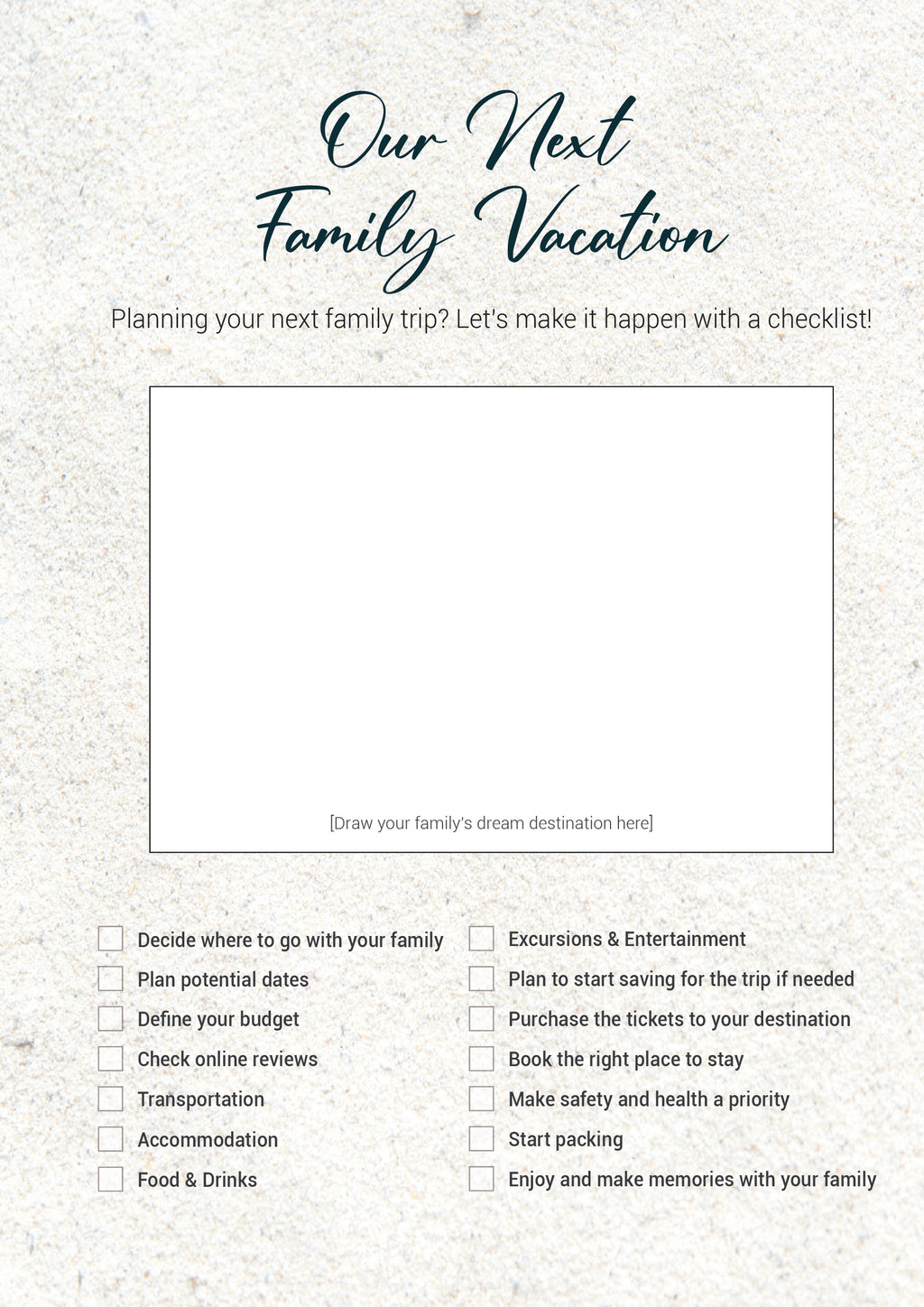 My Family Journal