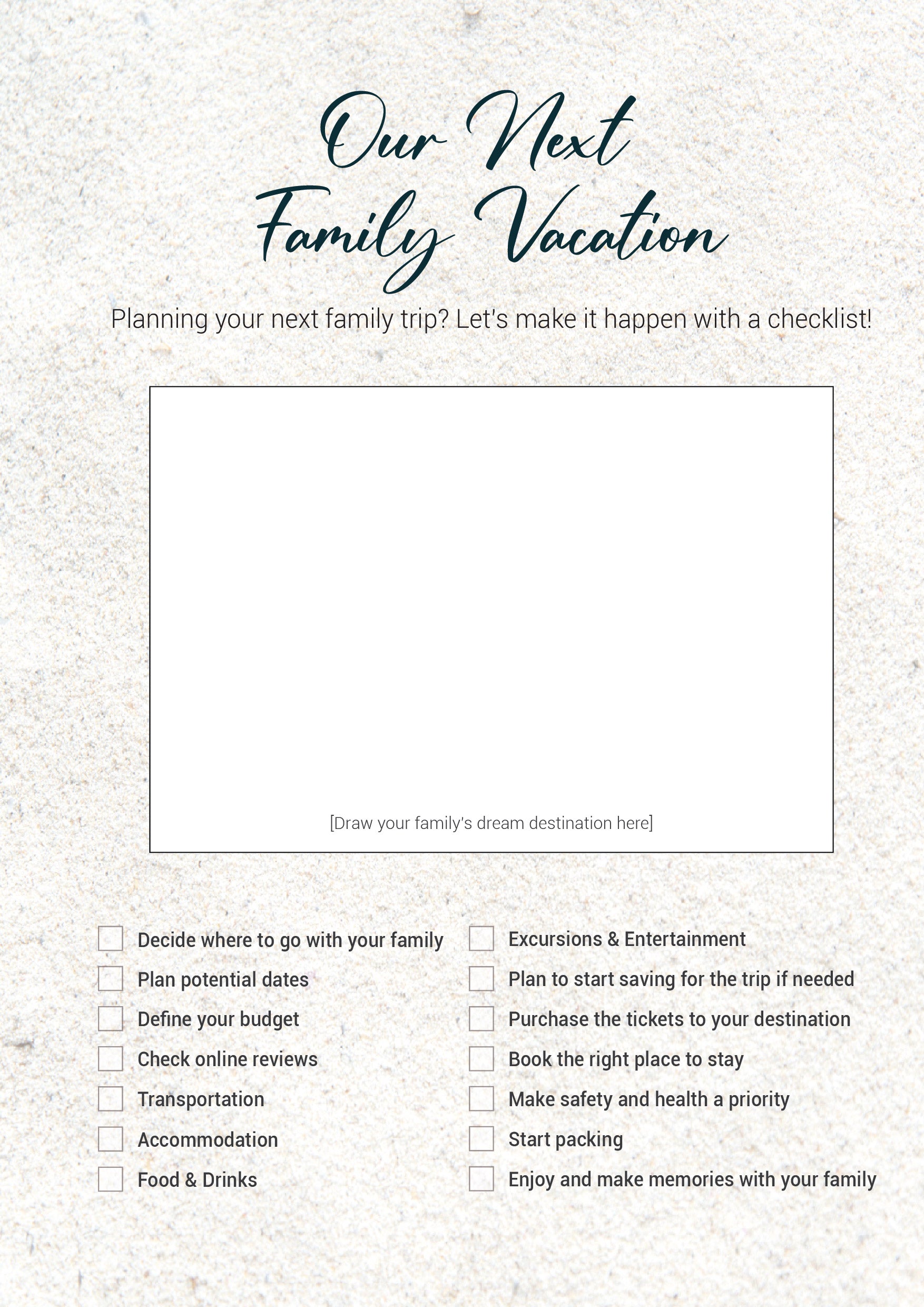 My Family Journal